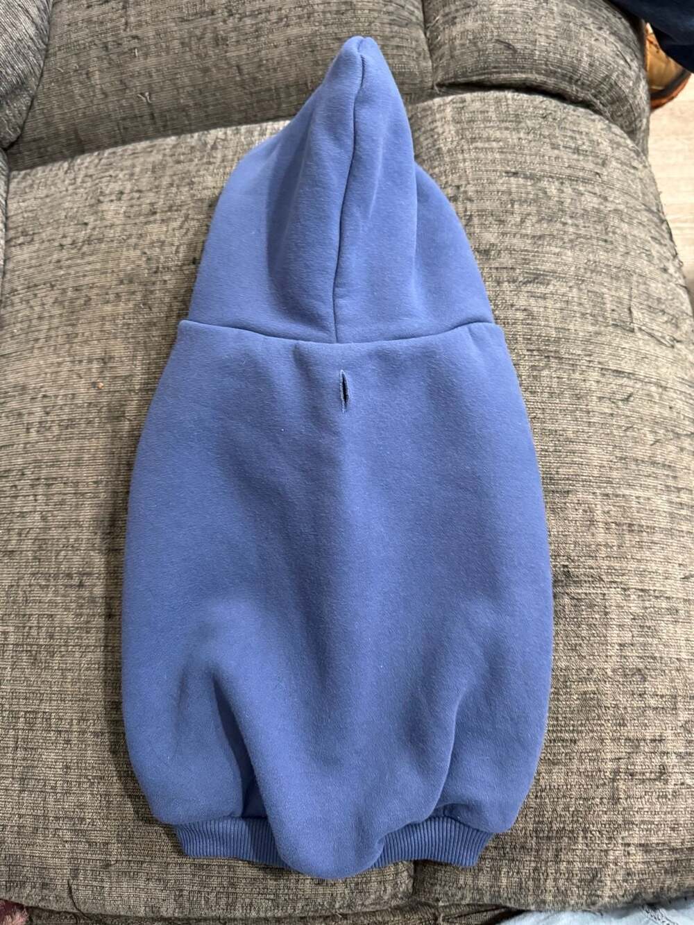Comfrt Dog Hoodie Size L Blue Cotton Blend Pet Apparel - Picture 5 of 6
